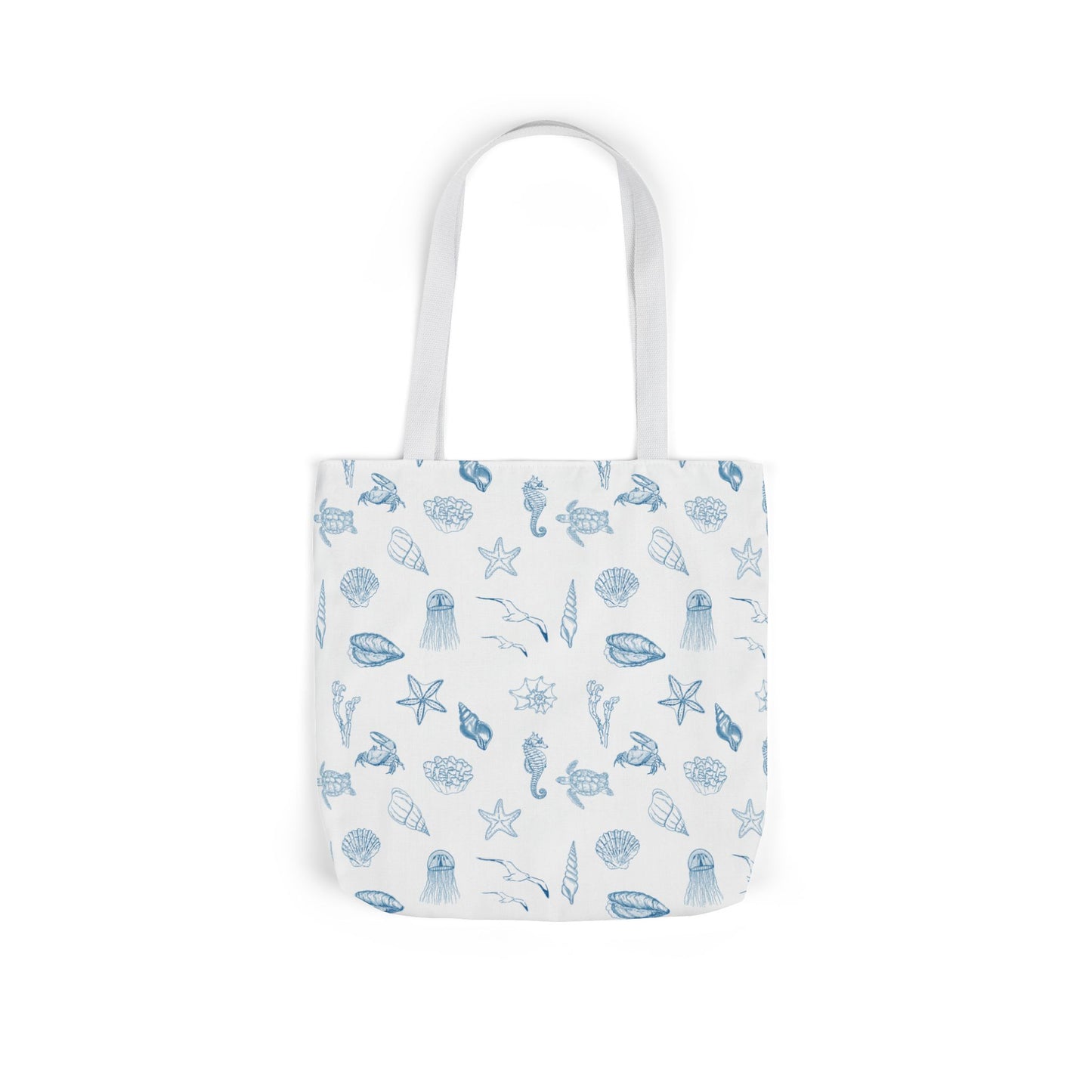 Beach girl aesthetic tote bag - ocean blue